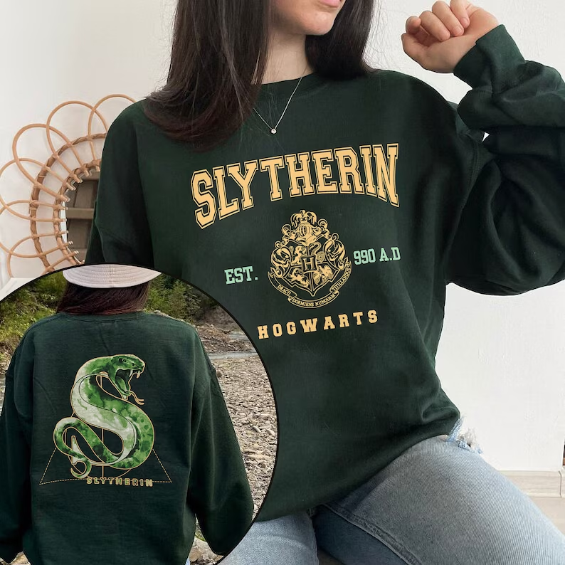 Wizard House Two Sides Shirt Sweatshirt