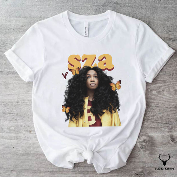 SZA Graphic Vintage Short Sleeve T-shirt