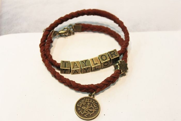 Taylor Swift Vintage Alphabet Bracelet