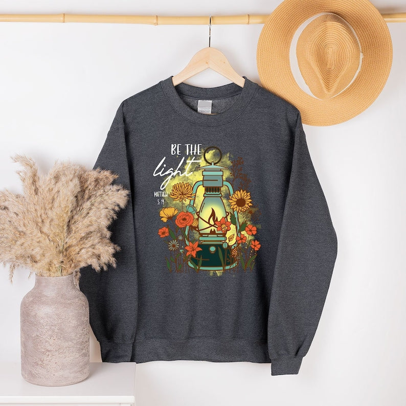 Vintage Faith Floral Sweatshirt