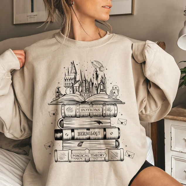 Wizard Castle Book Sweatshirt